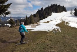 Sněhové podmínky na Vysočině lyžaře nepotěší