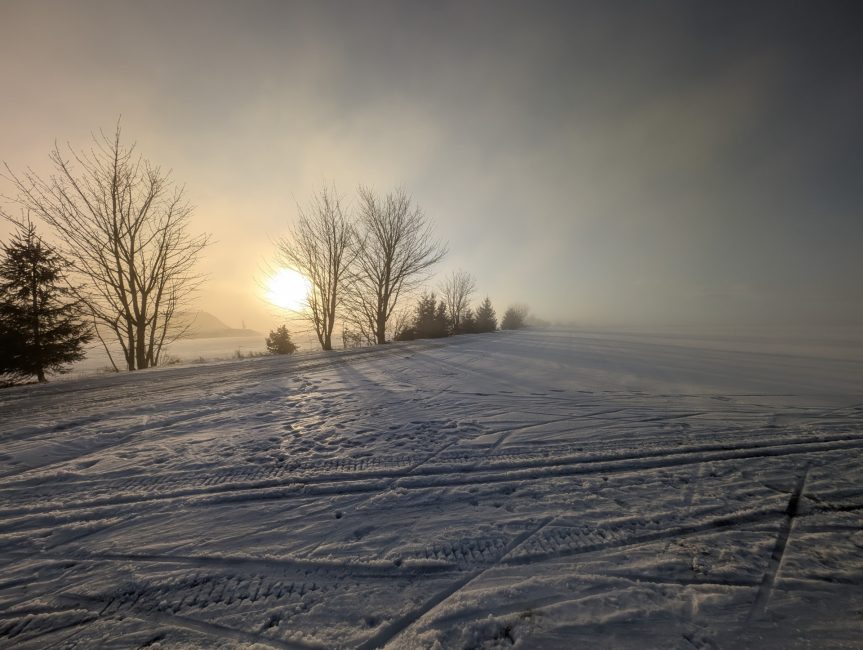 Středa 14. ledna: Úpravu tratí máme v plánu připravit ve čtvrtek ráno