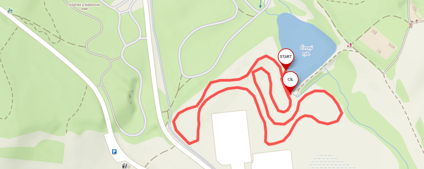 Právě byla upravena trasa Vlachovice-Sklené a Příměstský okruh